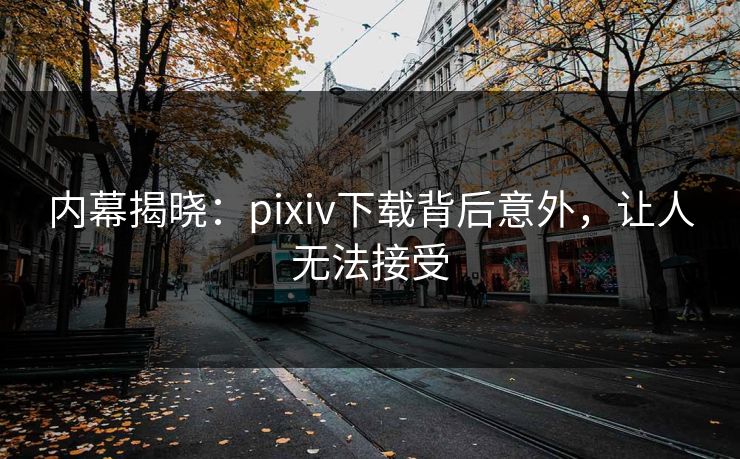 内幕揭晓：pixiv下载背后意外，让人无法接受