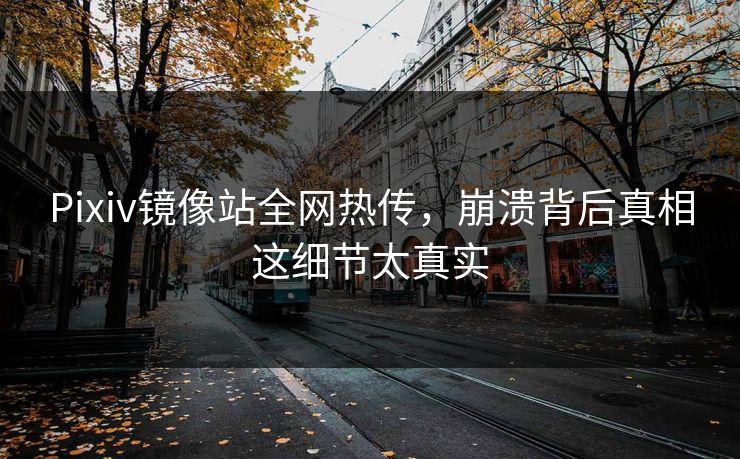 Pixiv镜像站全网热传，崩溃背后真相这细节太真实