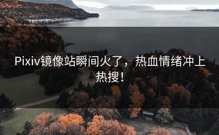 Pixiv镜像站瞬间火了，热血情绪冲上热搜！