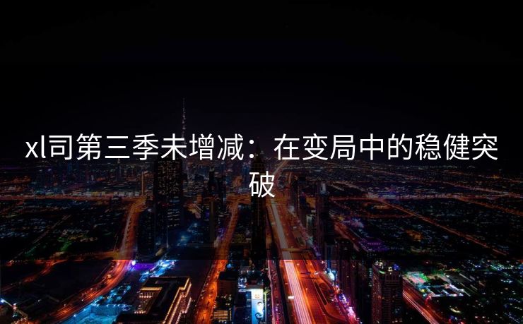 xl司第三季未增减：在变局中的稳健突破